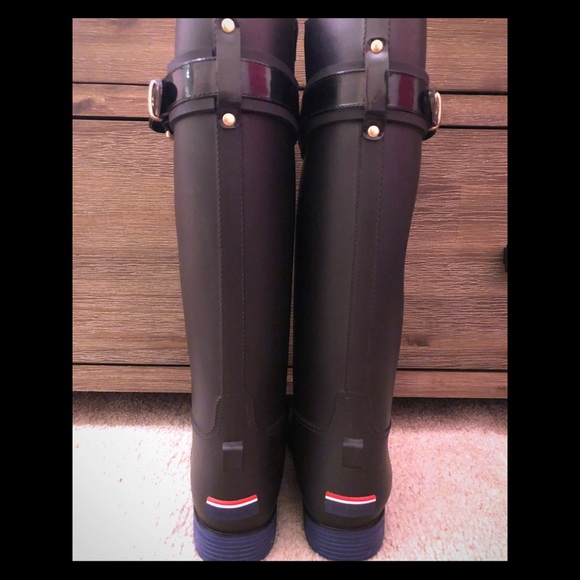 🎉HP🎉Tommy H. Equestrian Style Rain Boots - Picture 6 of 8